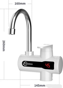 Проточный электрический водонагреватель-кран Saniteco WM-001-C2